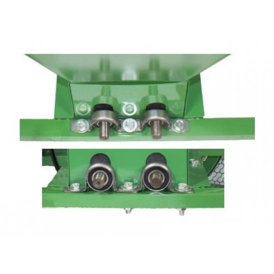 Zdrobitor electric struguri, FERMER ML-GRAPE, 1800W, 1400 rot/min, Volum cuva 35l, 600 kg/h