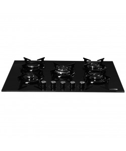 Plita incorporabila Hausberg HB-565N Gaz, 5 arzatore