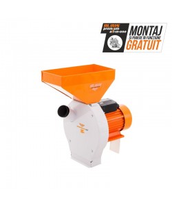 Moara cu ciocanele Ruris Gospodar A1, 1100 W, 100 kg/h