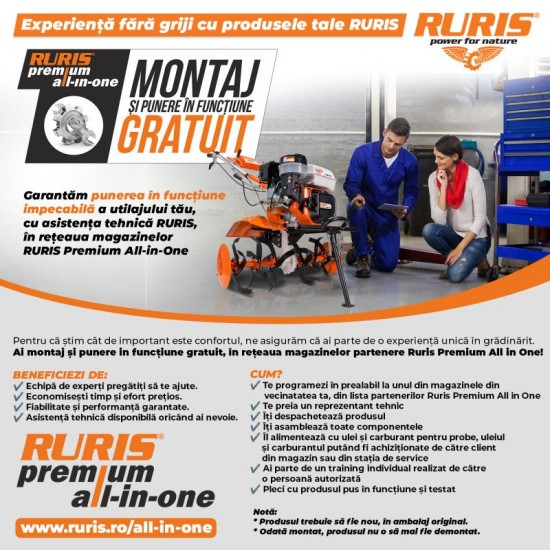 Electroferastrau pe acumulator RURIS RM 3045e