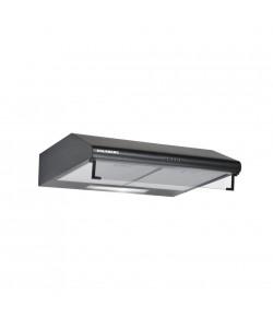 Hota traditionala Hausberg HB-1210NG, Putere de absorbtie 280 m3/h, 1 motor, 60 cm, Negru