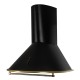 Hota incorporabila decorativa Hausberg HB-1375, Putere de absorbtie 650 m3/h, 1 motor, 60 cm, Filtru aluminiu, Negru