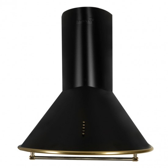 Hota incorporabila decorativa Hausberg HB-1375, Putere de absorbtie 650 m3/h, 1 motor, 60 cm, Filtru aluminiu, Negru