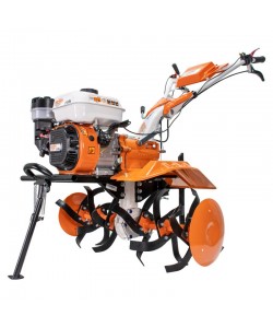 Motosapatoare RURIS 731ACC3 + roti cauciuc 5.00-8+rarita+plug+adaptor+dispozitiv scos cartofi+roti metalice 400 fara manicot+cultivator+set contragreutati 10kg+remorca RURIS 550S 8.5 CP