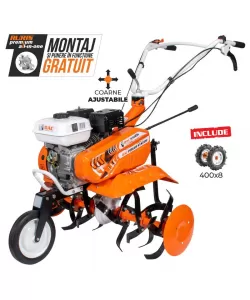 Motosapa Dac 6500K + roti cauciuc