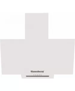 Hota Incorporabila decorativa Hausberg HB-1510AB, 60 cm, Filtru aluminiu, motor eco, Alb