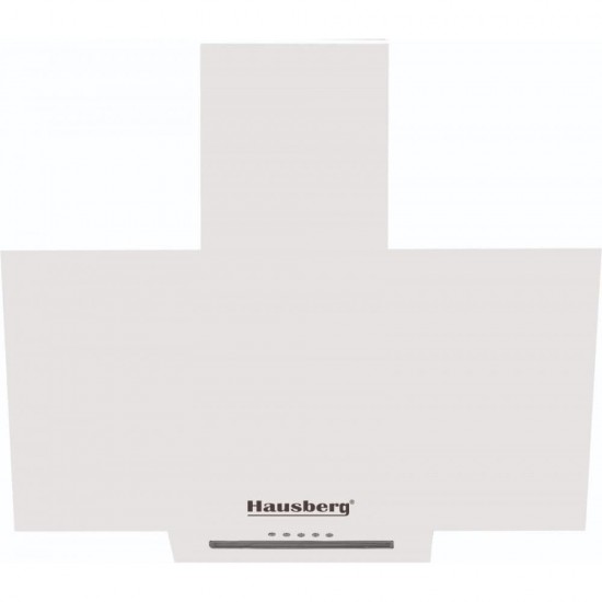 Hota Incorporabila decorativa Hausberg HB-1510AB, 60 cm, Filtru aluminiu, motor eco, Alb