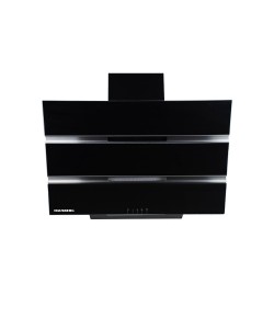 Hota Incorporabila decorativa Hausberg HB-1815NG, 60 cm, putere de absorbtie 450m3/h, Filtru aluminiu, Negru