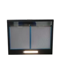 Hota pentru perete Floria ,Negru 2x95W, 13x47x60 cm, 2 motoare, 3 viteze, filtru permanent aluminiu Hota pentru perete Floria ,Negru 2x95W, 13x47x60 cm, 2 motoare, 3 viteze, filtru permanent aluminiu