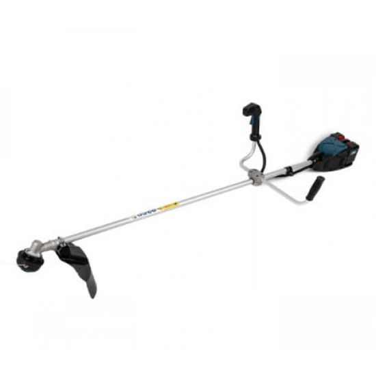 Motocoasa Electrica ruseasca, cu 2 Acumulatori 36V 8Ah, 2 Incarcatoare, 6800 Rpm si Accesorii Motocoasa Electrica ruseasca, cu 2 Acumulatori 36V 8Ah, 2 Incarcatoare, 6800 Rpm si Accesorii