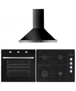 Pachet Cuptor incorporabil Hausberg HB-8053NG, Plita HB-558NG, Gaz, 3 arzatoare standard, emailat, Hota decorativa HB-1260NG, absorbtie 400 m3/h, 1 motor, 60 cm, Negru Pachet Cuptor incorporabil Hausberg HB-8053NG, Plita HB-558NG, Gaz, 3 arzatoare standard, emailat, Hota decorativa HB-1260NG, absorbtie 400 m3/h, 1 motor, 60 cm, Negru