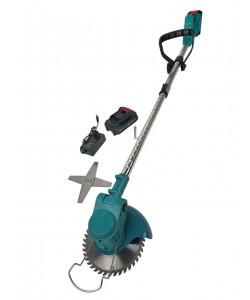 Motocoasa Top Helper cu 2 Acumulatori, Maner Telescopic, 36V, 8AH