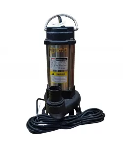 Produs resigilat - Pompa pentru apa murdara cu dublu tocator DDT, 1500 W, inox Produs resigilat - Pompa pentru apa murdara cu dublu tocator DDT, 1500 W, inox