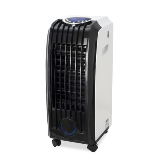 Racitor aer Zilan , putere 60W, telecomanda, 3 viteze, rezervor apa 8L, timer, umidificator, purificator, racire si functie de Ionizare. Alb Racitor aer Zilan , putere 60W, telecomanda, 3 viteze, rezervor apa 8L, timer, umidificator, purificator, racire si functie de Ionizare. Alb