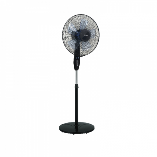 Ventilator cu picior si inaltime reglabila Zilan, putere 60W, cu 3 viteze si diametru 41 cm, temporizator,pozitie fixa sau rotativa, Negru Ventilator cu picior si inaltime reglabila Zilan, putere 60W, cu 3 viteze si diametru 41 cm, temporizator,pozitie fixa sau rotativa, Negru