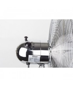 Ventilator inox cu picior ZİLAN , putere 50 W, cu 3 trepte de viteza, oscilatie automata, debit 6000mc/h, maner pentru transport facil, 4 pozitii de ajustare pe verticala, Inaltime reglabila 88-120 cm Ventilator inox cu picior ZİLAN , putere 50 W, cu 3 trepte de viteza, oscilatie automata, debit 6000mc/h, maner pentru transport facil, 4 pozitii de ajustare pe verticala, Inaltime reglabila 88-120 cm