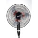 Ventilator cu picior Zilan , putere 60 W, diametru 40cm, palete duble, 3 trepte de viteza, unghi inclinare reglabil