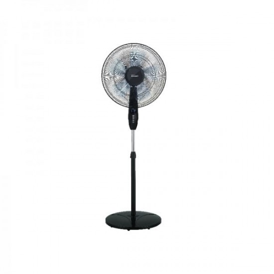 Ventilator cu picior Zilan, putere 60W, 3 viteze, temporizator,model ZLN1178,pozitie fixa sau rotativa,  inaltime reglabila, negru