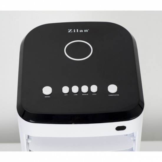 Racitor aer Zilan , putere 65W, 3 viteze, rezervor apa 4L, umidificator si purificator Racitor aer Zilan , putere 65W, 3 viteze, rezervor apa 4L, umidificator si purificator