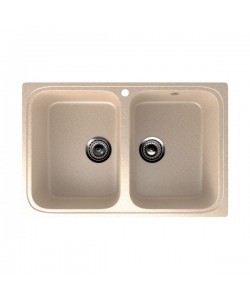 Chiuveta compozit ECOSTONE ES-23-328,bej