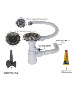 CHIUVETA ULGRAN U-506-308, negru