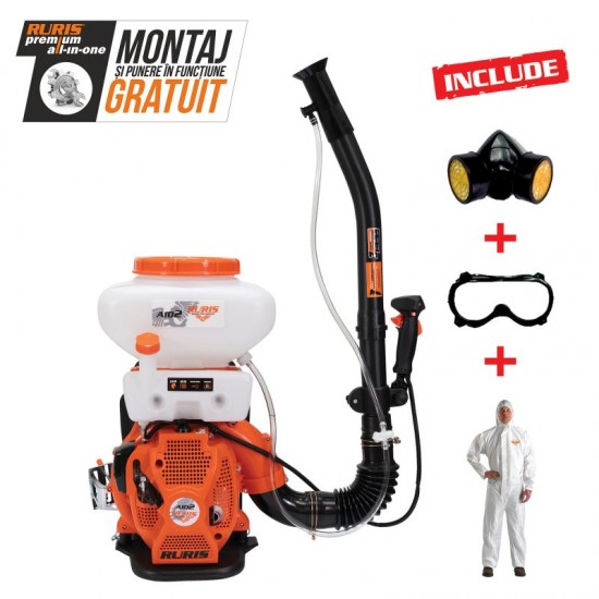 Atomizor Ruris A 102, 2.9 CP, Motor TEZ, 2 timpi, 14 l
