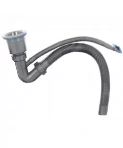 Chiuveta bucatarie patrata inox MIXXUS Z6060R-06-160E, Adancime 160 mm + Sifon complet + Clame montare