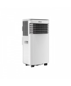 Aer conditionat portabil Zilan ZLN7101 Alb, functie de racire, dezumidificare si ventilatie,9000 btu, filtru detasabil