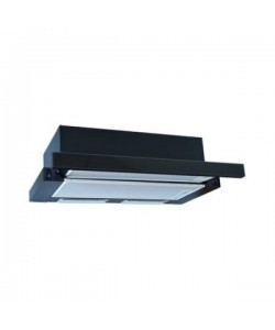 Hota incorporabila telescopica Floria ZLN-3680 NEGRU, 60x36x20 cm Putere de absorbtie 420 m3/h, 2 motoare, 60 cm