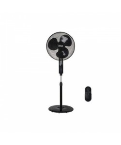 Ventilator cu picior ZILAN ZLN-1204,Negru 50W, 40 cm diametru, Telecomanda, Timer