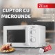 Cuptor cu microunde Zilan ZLN4667 Alb, putere 600 W, 20L, Timer