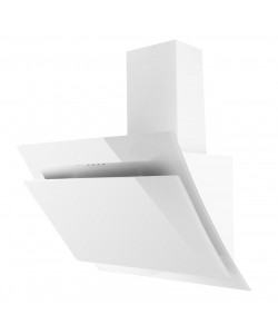 Hota Incorporabila decorativa Hausberg HB-1390, Putere de absorbtie 650 mc/h, 60 cm, Touch control, Filtru aluminiu, Alb