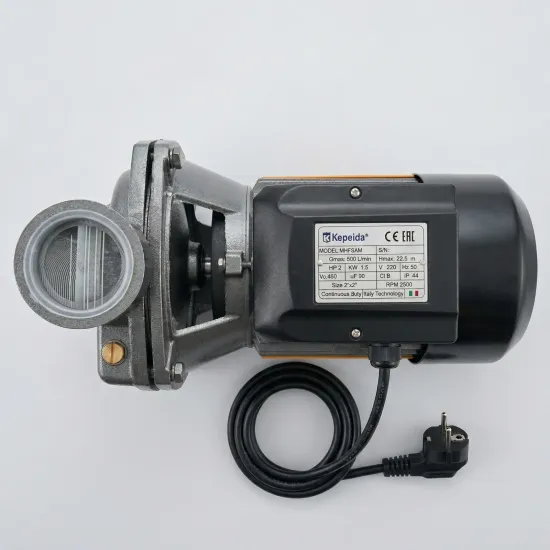 Pompa de apa de suprafata KEPEIDA MHF5AM, 1.5 kW, debit max 500 Litri/minut, inaltime maxima 22.5 metri, bobinaj 100% cupru, tehnologie si design italian