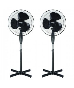 Set 2 bucati Ventilator ZLN-3262, Negru Putere 40W, Diametru 40 cm