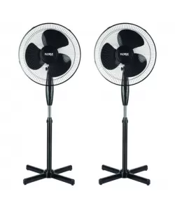 Set 2 bucati Ventilator ZLN-3262, Negru Putere 40W, Diametru 40 cm Set 2 bucati Ventilator ZLN-3262, Negru Putere 40W, Diametru 40 cm