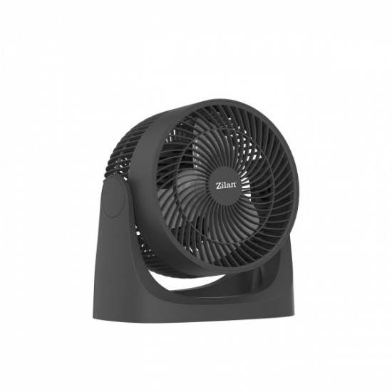 Ventilator de masa ZIlan ZLN7095 Negru, 35W, Silentios, 3 trepte de viteza