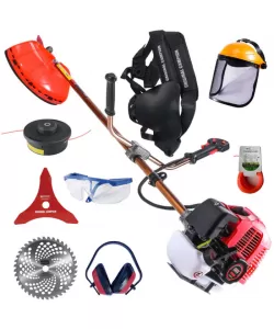 Motocoasa pe benzina Alfa 7* 7000 Professional, 8 Accesorii incluse, 12000RPM, 58CC,,7CP Motocoasa pe benzina Alfa 7* 7000 Professional, 8 Accesorii incluse, 12000RPM, 58CC,,7CP