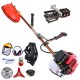 MOTOCOASA PE BENZINA ALFA 7* 7000 PROFESSIONAL, 8 ACCESORII INCLUSE, 12000RPM, 58CC, 7CP+ Prasitoare