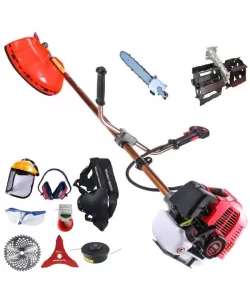 MOTOCOASA PE BENZINA ALFA 7* 7000 PROFESSIONAL, 8 ACCESORII INCLUSE, 12000RPM, 58CC, 7CP + Prasitoare si 1 x Accesoriu tip fierastrau MOTOCOASA PE BENZINA ALFA 7* 7000 PROFESSIONAL, 8 ACCESORII INCLUSE, 12000RPM, 58CC, 7CP + Prasitoare si 1 x Accesoriu tip fierastrau