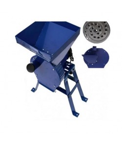 Pachet Moara cereale Alpin Profi, stiuleti si legume (3 in 1), cu ciocanele + razatoare + suport metal, 3.8KW, 350Kg/Ora
