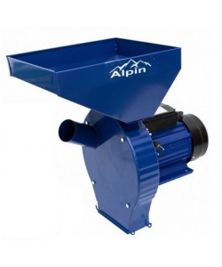 Pachet  Moara cereale  Alpin Profi, stiuleti si legume (3 in 1),  cu ciocanele + razatoare, 3.8KW, 300Kg/Ora