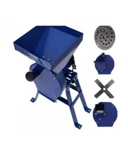 Pachet Moara cereale, stiuleti, lucerna si legume (4 in 1), cu  suport metal, Alpin Profi, 3.8KW, 300Kg/Ora
