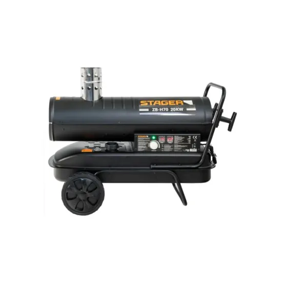 Stager H70 Tun de aer cald, ardere indirecta, 18kW, 230V, 150mp