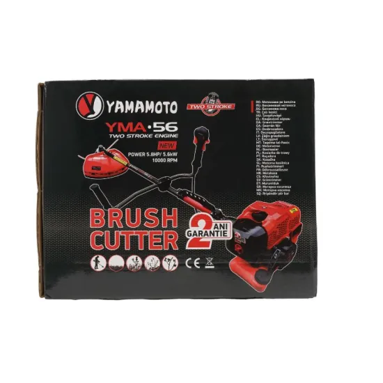 Motocoasa benzina Yamamoto YMA.56 , 2T, 5.8 CP, 10000 rpm