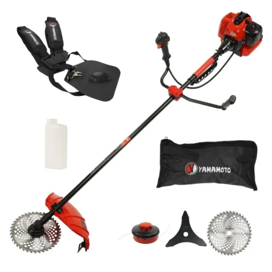Motocoasa pe benzina Yamamoto YBC-57 6CP, 52CC, 2T