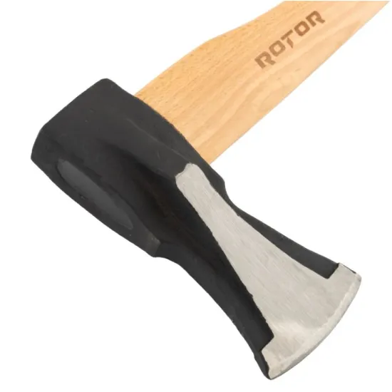 Topor despicator cu maner de lemn 2000g ROTOR