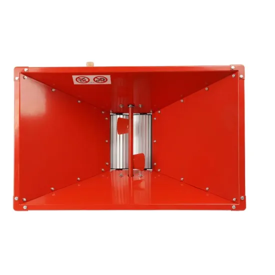 Zdrobitor de struguri manual Elefant, tambur aluminiu, cuva 55L