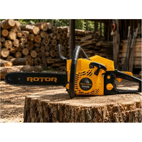 Drujba de mana pentru astereala pe benzina Rotor , 2 kw-3,9CP, 10500 rot/min, Ungere Lant Automata