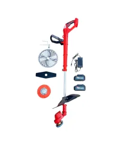 Motocoasă electrică German Meister, 2 acumulatori 48V 8Ah, disc 230 mm, 13000 RPM Rosie