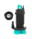 Pompa submersibila apa curata DDT cu plutitor WQDS-0.6 – 0.75HP, 220V, debit 3 m³/h, bobinaj cupru masiv, refulare 25m